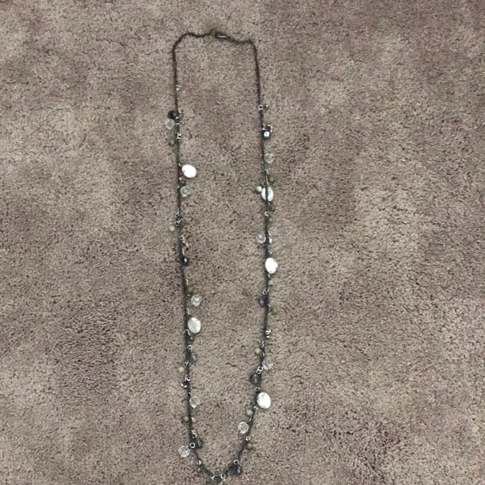Long beaded necklace